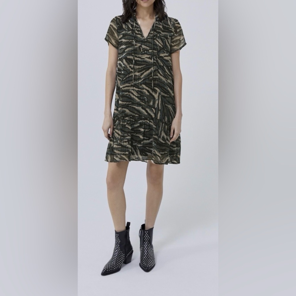 IKKS Camouflage Mini Dress